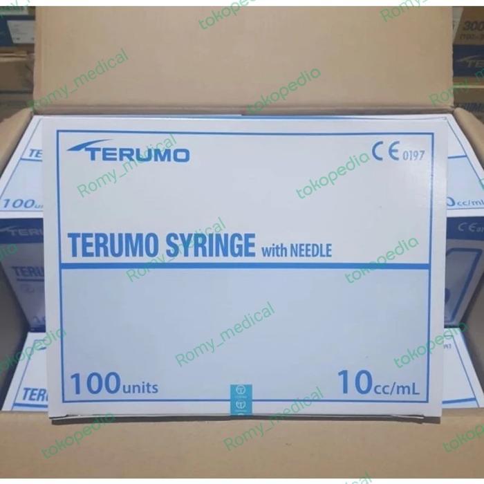 Terumo Syringe 10 Ml/Spuit 10 Cc Terumo #Gratisongkir