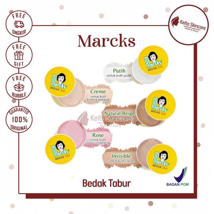 Bedak Marcks Beauty Powder - Bedak Tabur Marcks