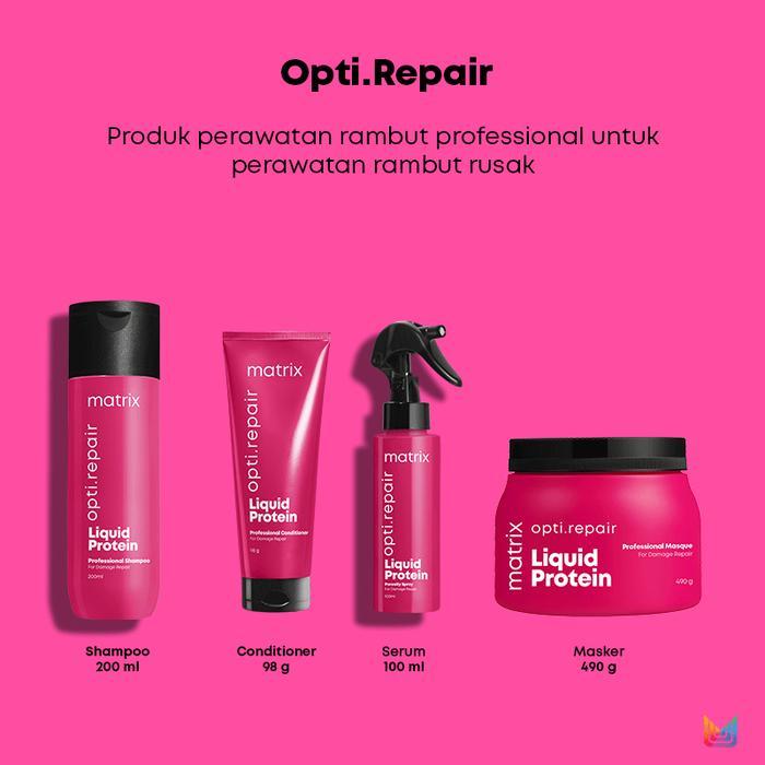 [Baru] Matrix Opti Repair Porosity Spray 100Ml - Spray Treatment Professional Perawatan Rambut Rusak