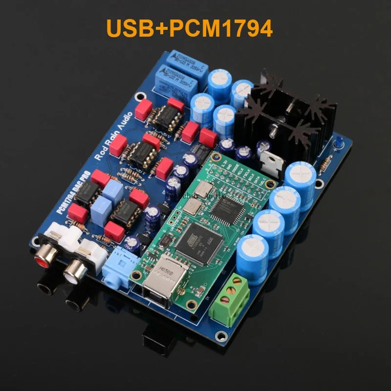 Nvarcher SA9023 + PCM1794 DAC Decoder Board USB Sound Card Finished Audio For Amplificador