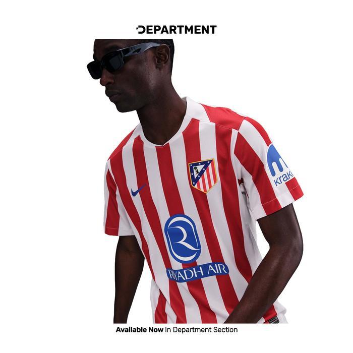 Jersey Bola Pria Nike Atletico Madrid 25/26 Stadium Home Replica Hj4587615 Original Ready