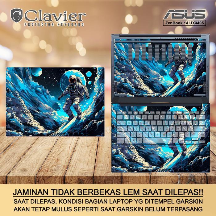 Cover Garskin Laptop Asus ZenBook 14 UX3405 UX3405M UX3405MA Bening