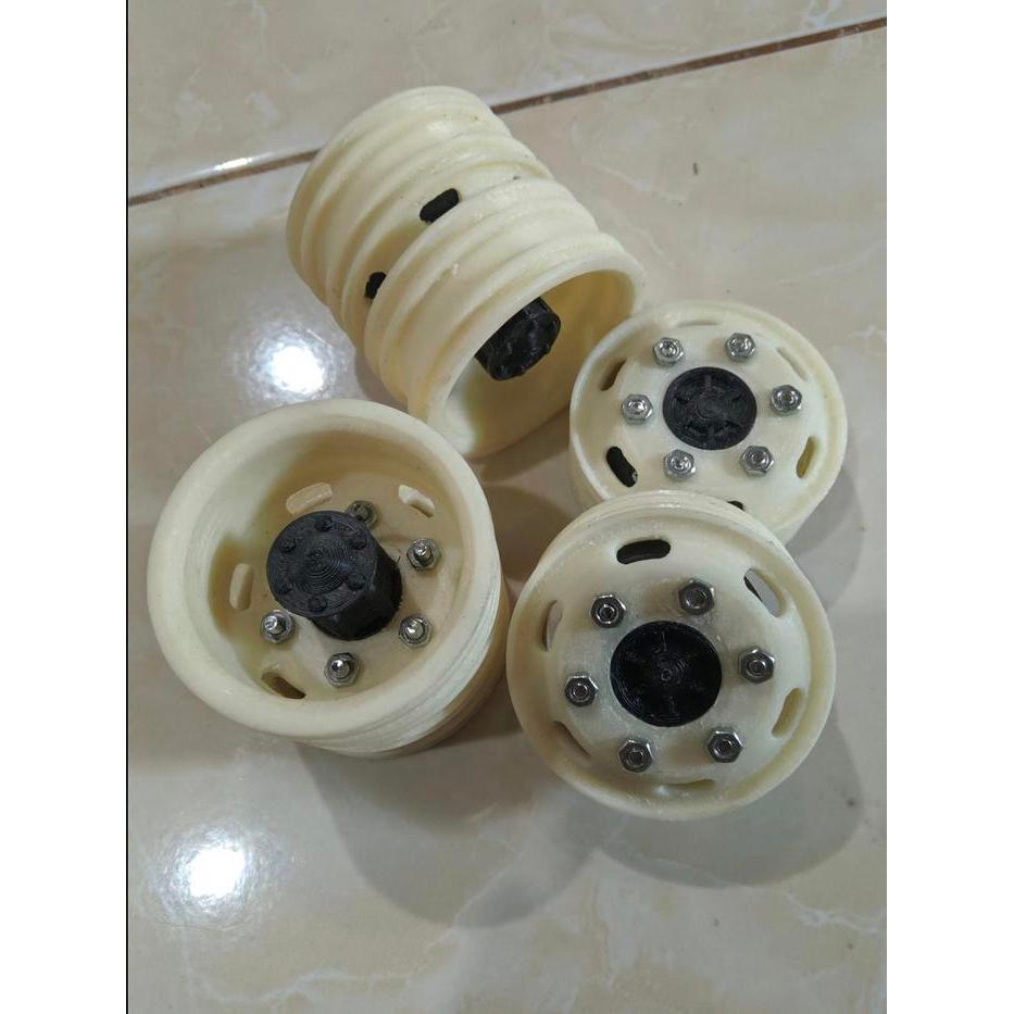 HOT SALE VELG MINIATUR CENTER SKALA 1/10 TRUK LOKAL SKALA 1/14 RC TAMIYA DIAMET TERMURAH