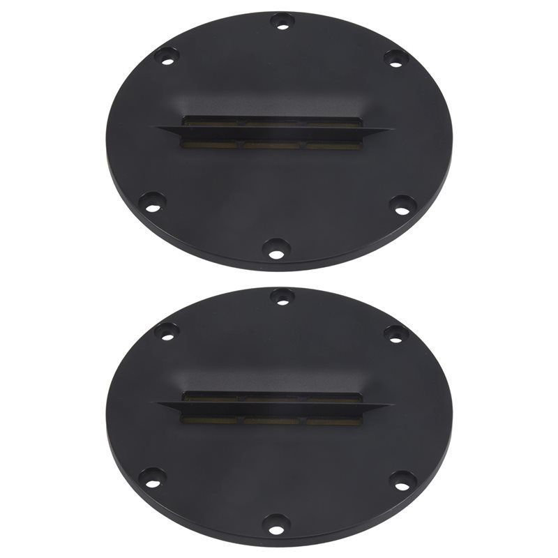~?A48T HOT?2Pcs Horns 4 Inches Pneumatic Tweeter Aluminum Ribbon Tweeter Ribbon Speaker For Ribbon