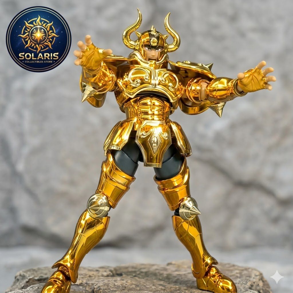 Ready Stock Saint Seiya CS Taurus Aldebaran Gold Saint Myth Cloth EX Diecast Metal Armor Action