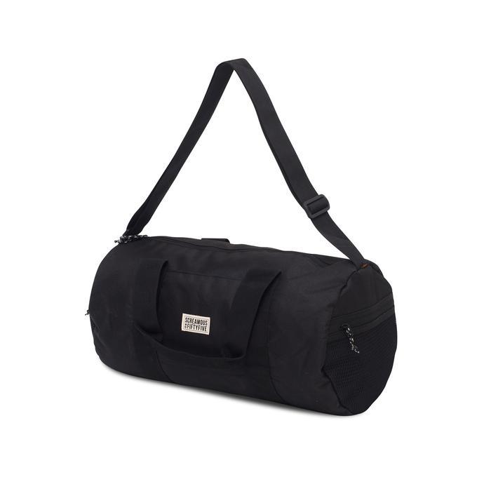 Best Seller Screamous Tas Fitness Gym Travel Duffle Bag Soile Black Original