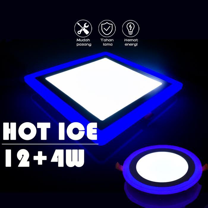 Lampu Downlight Lampu led panel led panel dua warna 2 warna