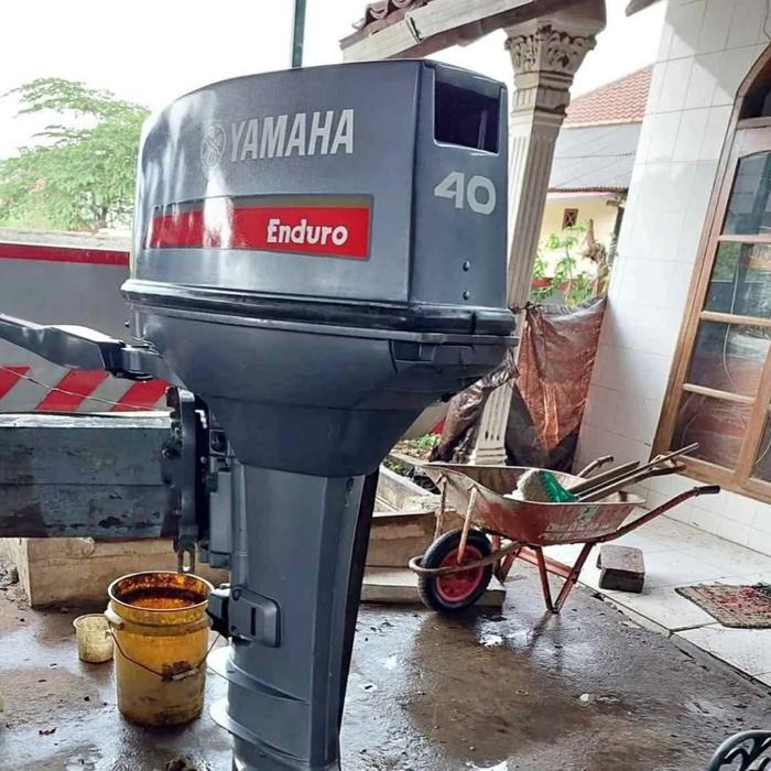 mesin kapal 40 pk Yamaha mesin tempel 40 hp mesin boat outbond Yamaha E40XMHL