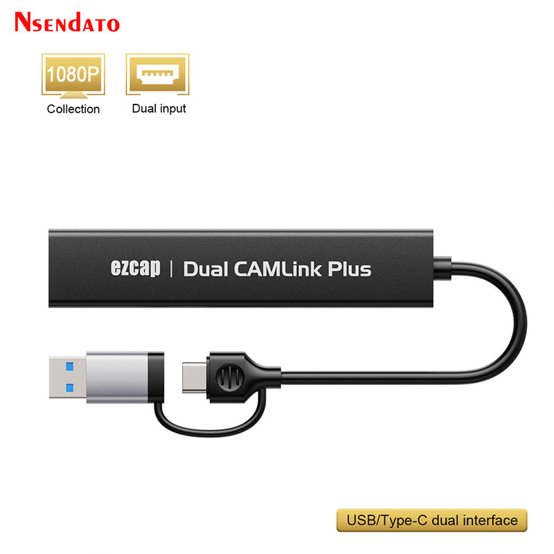 Ezcap316 4k USB C Dual HDMI Video Capture Grabber Card 1080p 60fps HDMI to USB Type C Video Recorder