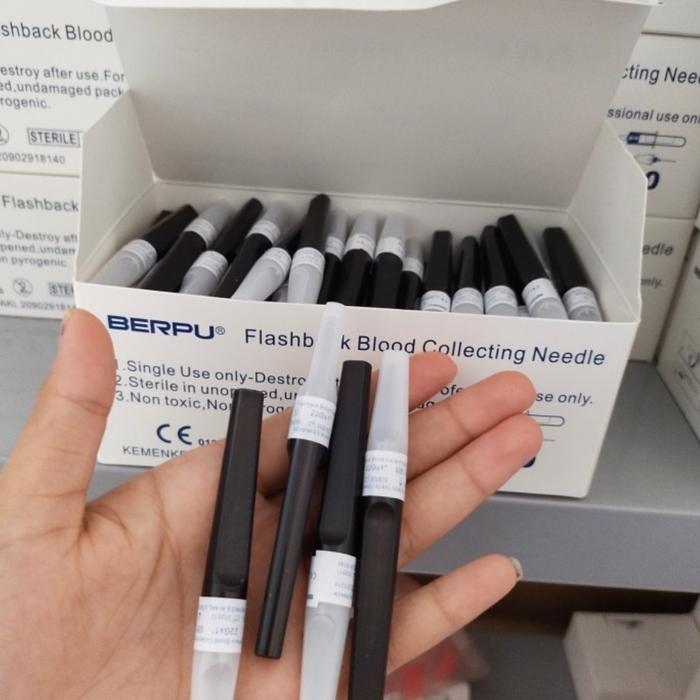 Needle Flashback 22G Berpu (1 Box = 100Pcs)