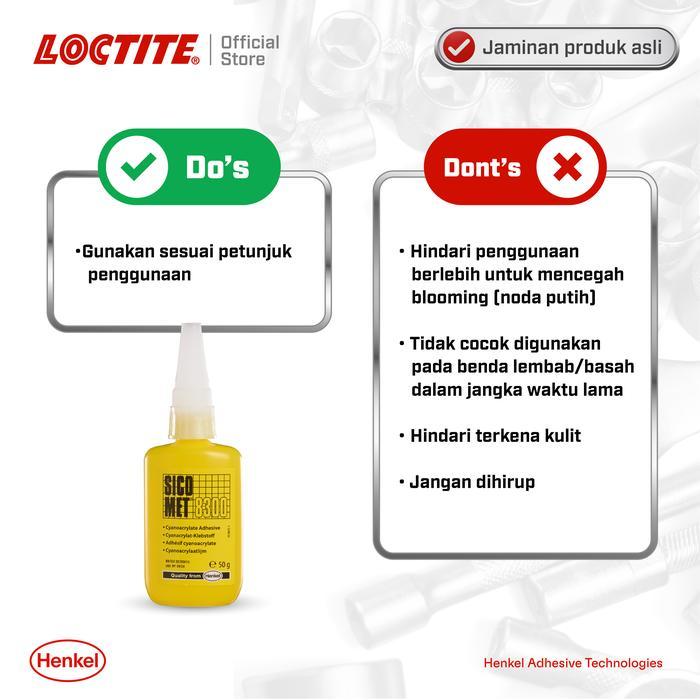 SICOMET 8300 Instant Adhesives Lem Instan BO50GEGFD