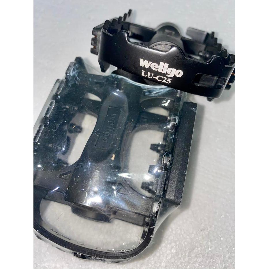 Wellgo - Lu-C25 Pedal Sepeda Gunung (Mtb) Semi Aluminum #Gratisongkir