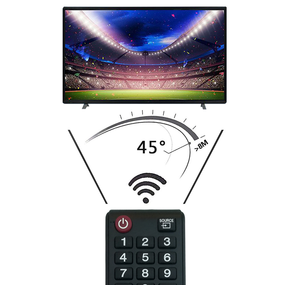 LuckyStar BN59-01199F TV Remote Control for Samsung Remote UN60J6200AF UN60J6200AFXZA UN60J620DAF