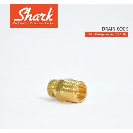 NEW PRODUK DRAIN COCK KOMPRESSOR 1/4-2HP SHARK THANKYOU & HAPPY SHOPPING :)