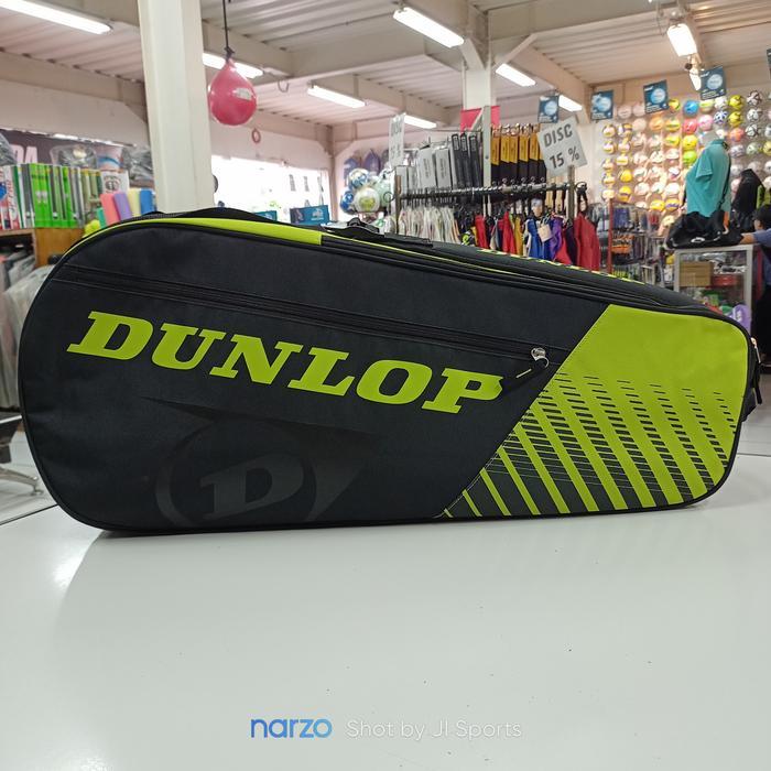 ORIGINAL Tas Bag Raket badminton Bulutangkis Tenis Tennis Squash Dunlop D Tac SX- Club 2R