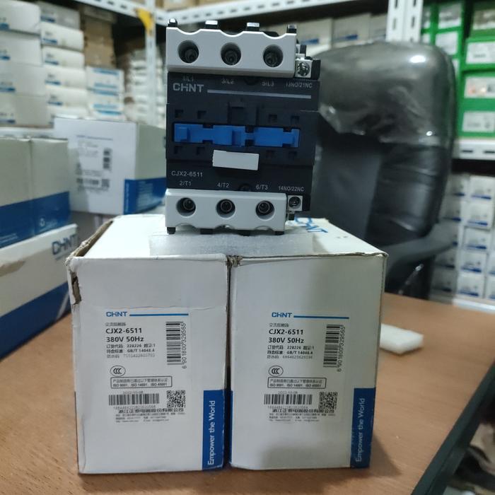 Cjx2-6511 Kontaktor Chint 80A 380V Forsale