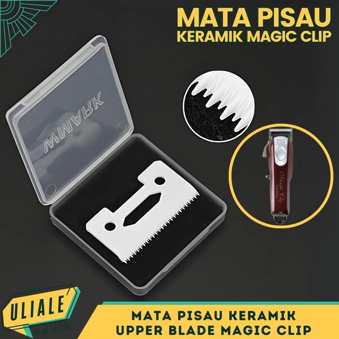 Terlaris Blade Keramik Mata Pisau Keramik Alat Cukur Rambut Mesin Cukur Rambut Magic Clip Cordless