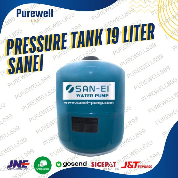 TABUNG POMPA AIR 19 LITER SANEI - TANGKI PRESSURE TANK POMPA BEST QUALITY
