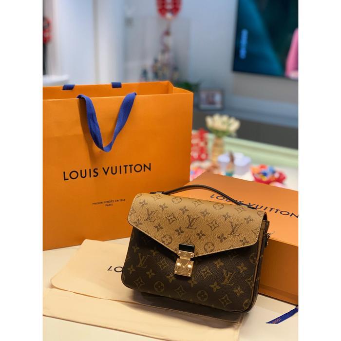 [100% rl] Lv East West Mtis/Tas Wanita/Tas Selempang/ Bahu Wanita/Tas Kuliah Wanita [Box + Dust Bag]