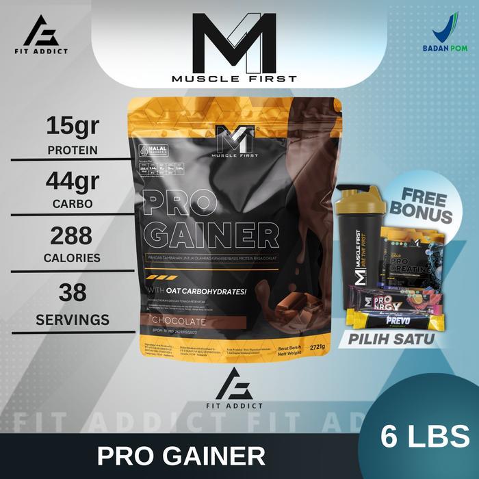 Terlaris M1 Muscle First Gold Pro Gainer 6 Lbs 6 Lb 6Lbs 6Lb Musclefirst Gainer
