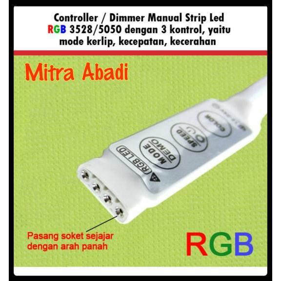 "New" Driver RGB Manual Jack DC Controller