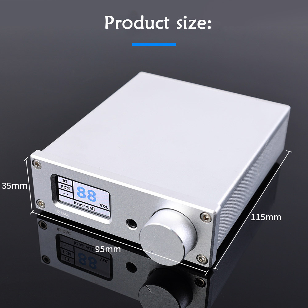 Rod Rain Audio DAC QCC3084 5.4 Bluetooth PCM1794A Decoder Audio Hifi USB Dac Bluetooth Receiver