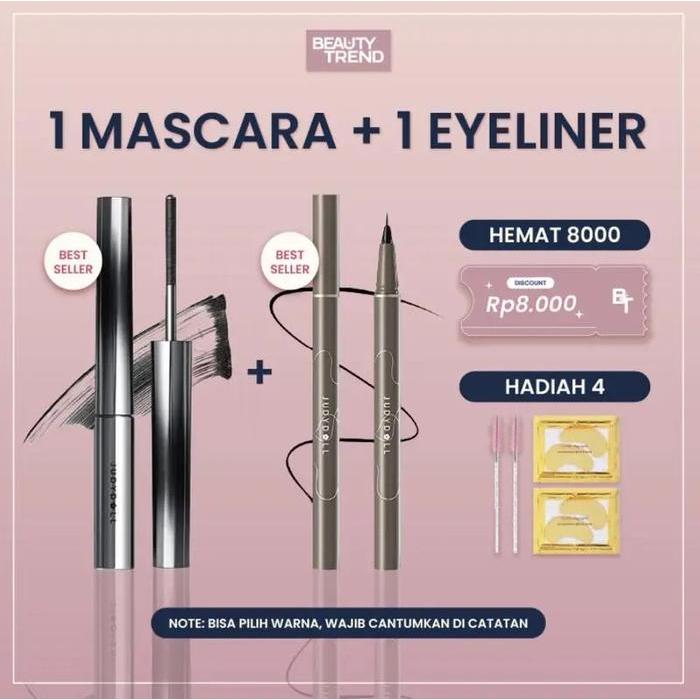 Judydoll Lashes Steel Mascara Waterproof Curl / Judydoll Iron Steel Mascara / Maskara Judydoll