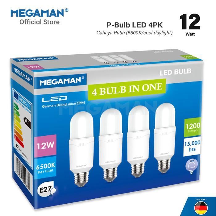 Cuci Gudang Lampu Led Stick 12 Watt Megaman Ytp45Z1 6500K-Cool Daylight Bohlam