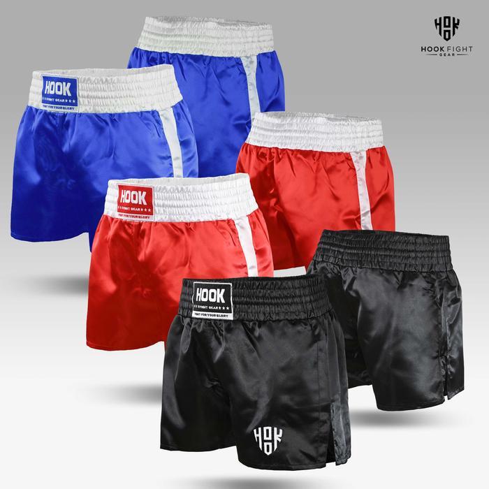 Celana Tinju Hook Boxing Short Boxing Pants, Celana CBH01-COMBAT