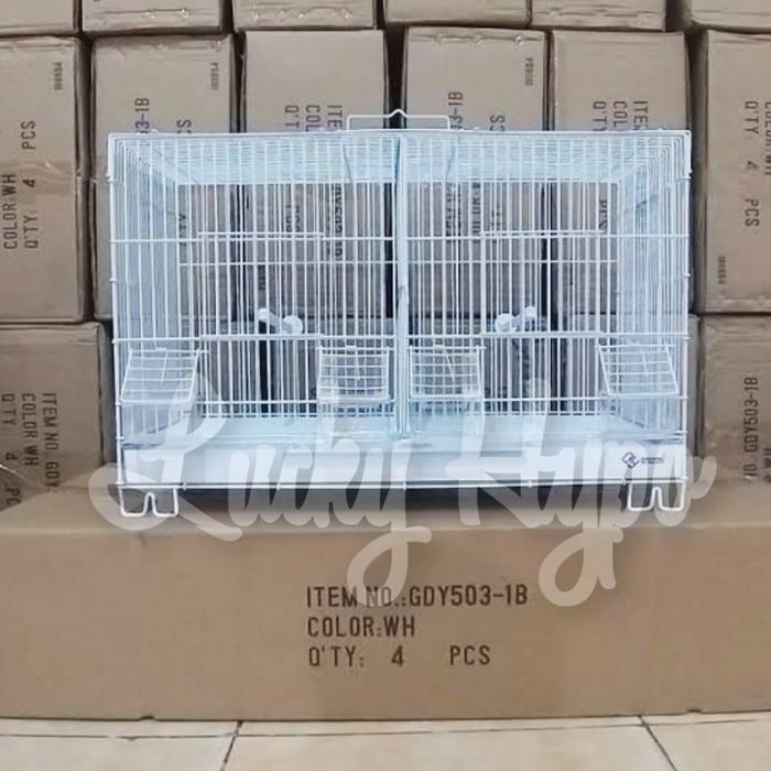 503-1 Kandang Burung Sekat Dayang Bird Cage Finch Lovebird Pleci Terlaris
