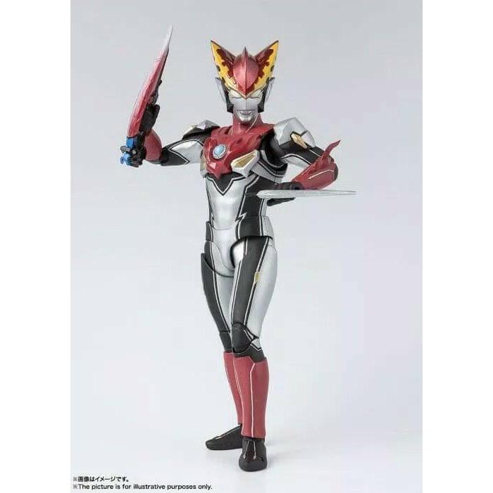 HOT SALE SHF ULTRAMAN ROSSO FLAME ULTRA ACT RUEBE RUBU R/B BONUS STAGE 1RELEASE TERMURAH