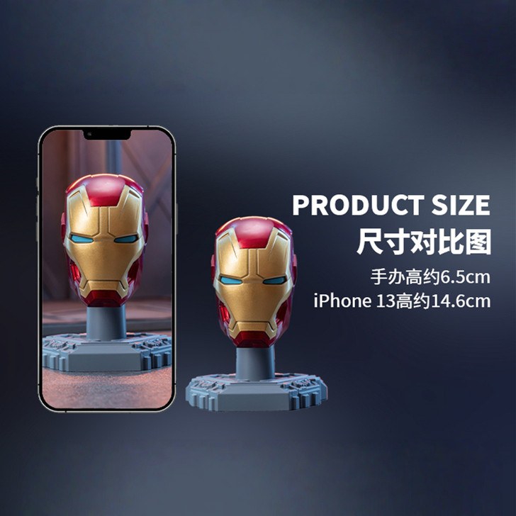 Original Iron Man Helmet Mask War Machine MK16 MK42 MK85 Tony Stark DIY Can Open Close Toys Model