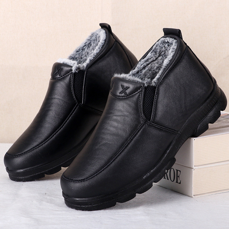 Boots men's snow outdoor men's shoes men's winter boots hiking ankle boots waterproof men's shoes