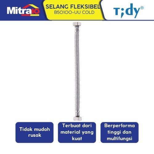 Selang Fleksibel Dingin Tidy B5100-UU 100cm Silver