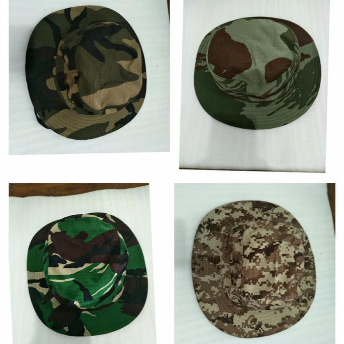Topi Rimba Loreng Us(Nato) / Marinir / Malvinas / Digital Coklat