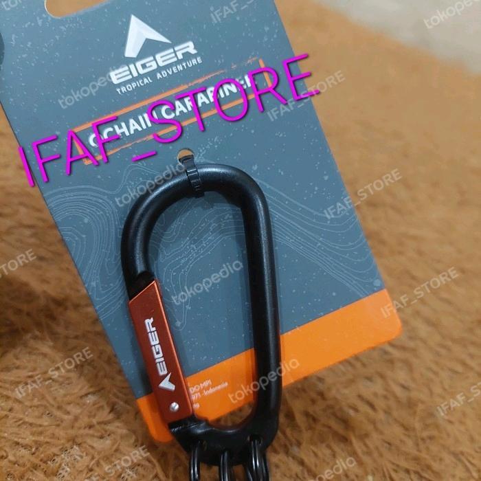 Eiger Ochain Carabiner - Black