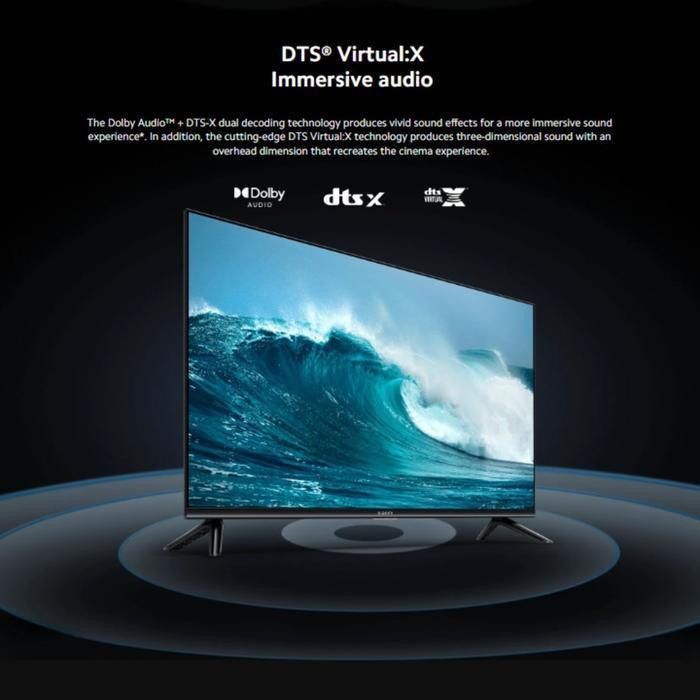 LED TV Xiaomi 32 inch L32M8-EI Bezel-Less Android Smart TV Remote