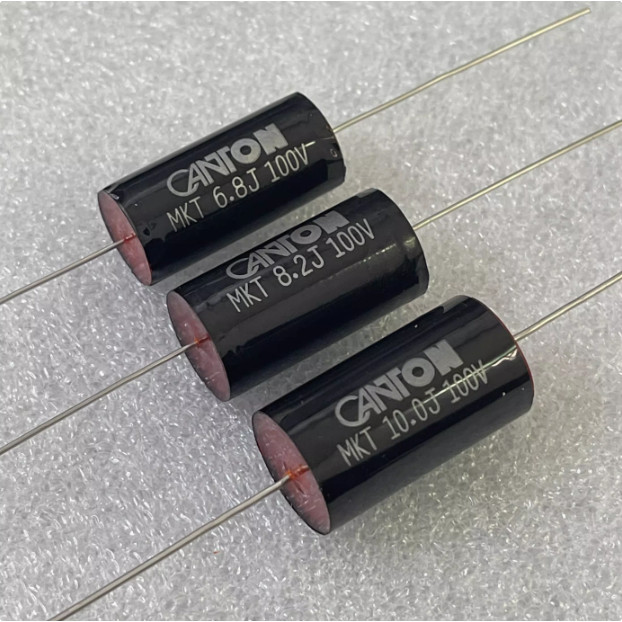 10PCS/LOT ORIGINAL GERMAN CANTON MKT 6.8UF, 8.2UF, 10UF, 100V COPPER-PIN HIGH-TEMPERATURE
