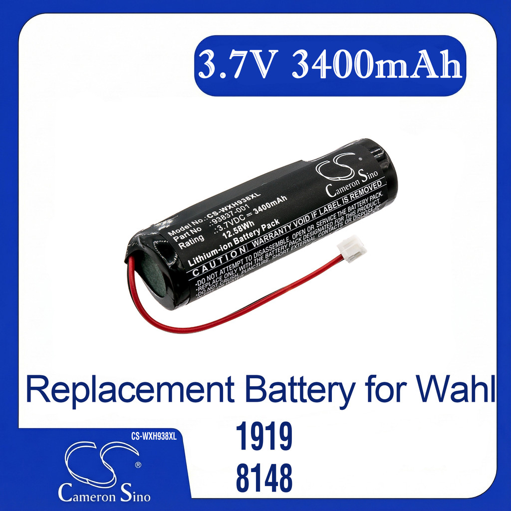 Cameron Sino Replacement Battery for Wahl 1919, 8148, 8504, 8504L, 8591, 8591L,, Fits P/N