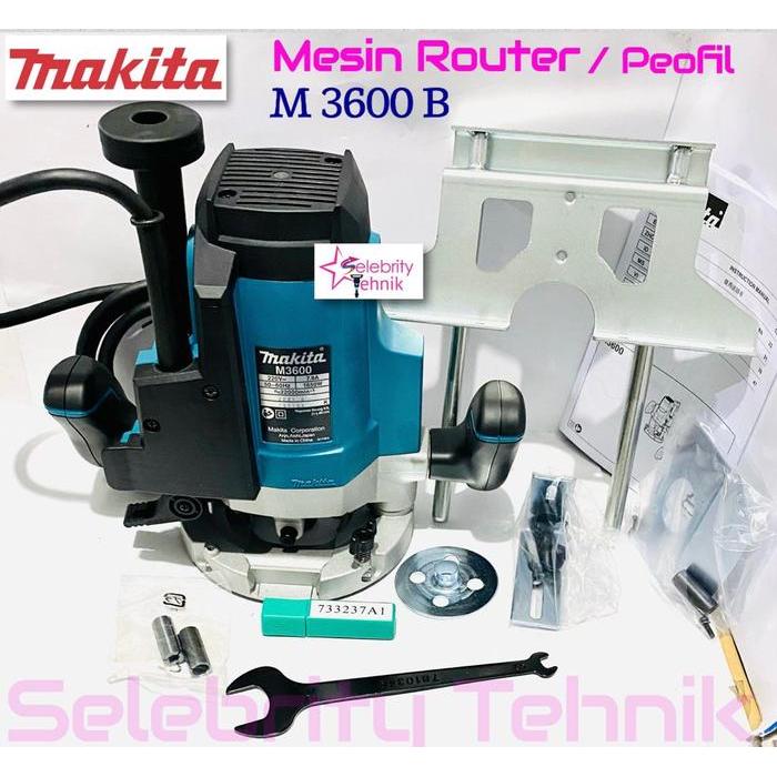 Mesin Router Makita 12mm M 3600B
