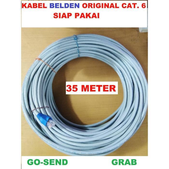 Kabel Lan Belden Cat 6 35M - Cat6 Belden Original