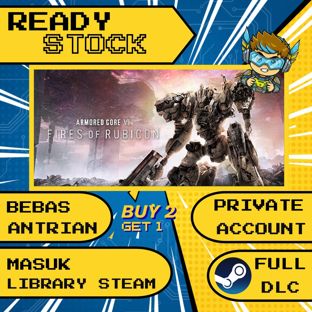 Armored Core VI: Fires of Rubicon Steam Private Non-Sharing - Beli 2 Gratis 1