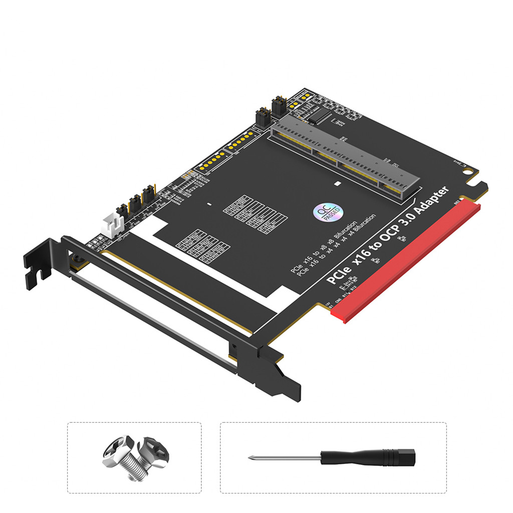 PCI-E 5.0 16X TO GEN-Z 4C+ SFF-TA-1002 ADAPTER CARD SUPPORT OCP NIC 3.0 NETWORK CARD RESERVES NC-SI