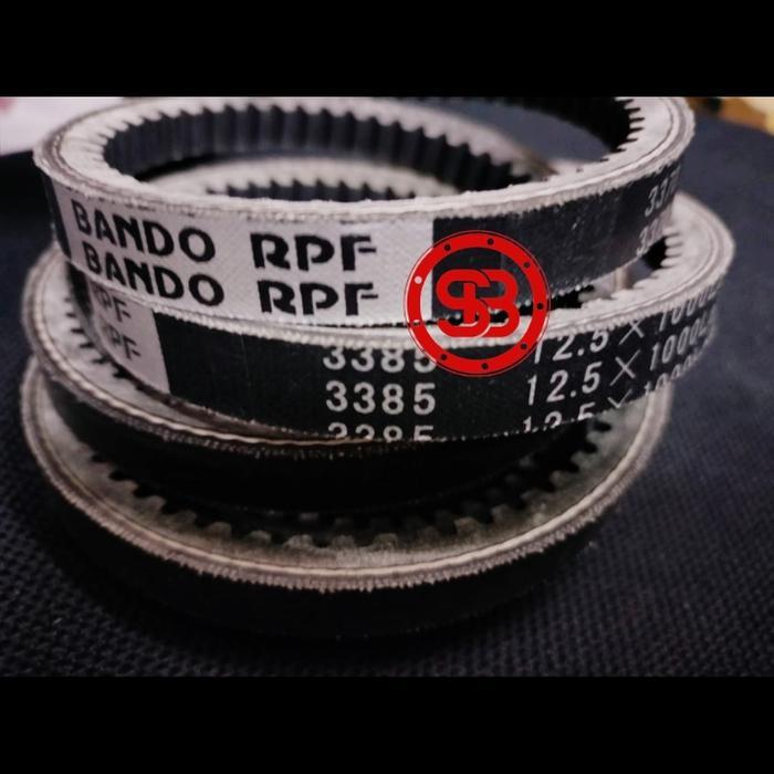 FREE ONGKIR TALI KIPAS VAN BELT VANBELT GIGI BANDO RPF3385 RPF A 3385 38.5 A38.5 BISA COD