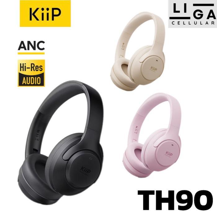 Kiip Wireless Th90 Anc Headphone Spatial Audio Wireless Over-Ear Populer