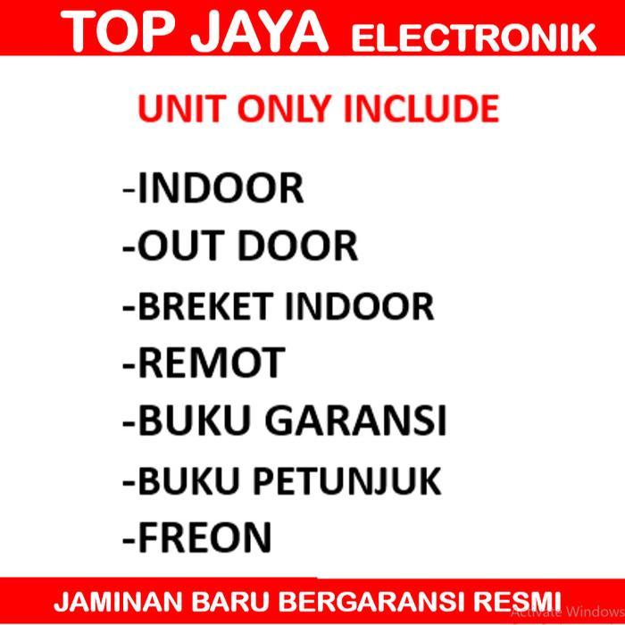 AC LOW WATT AQUA 1/2PK/AQUA AC LOW WATT 1/2PK - UNIT ONLY , DUS DARI PABRIK
