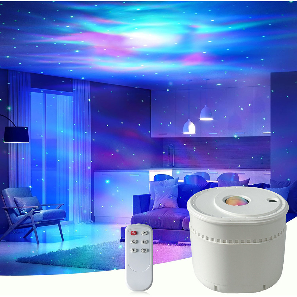 Starry Sky Projection Lamp Atmosphere Projection Romantic Atmosphere Nebula Projection Star Night