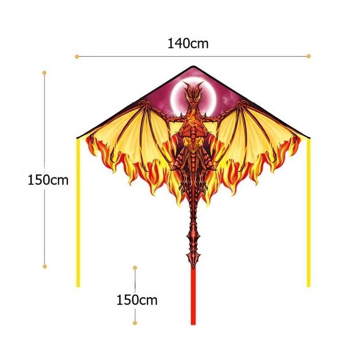 Mainan Layang Layangan Pterosaurus Ekor Panjang Besar Mainan Layang Layang Anak Ke Layangan