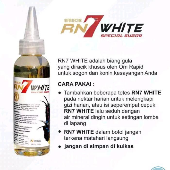 ASLI RN7 WHITE RN 7 WHITE NECTAR BURUNG TERBAIK rujak nektar konin nektar konin READY STOCK