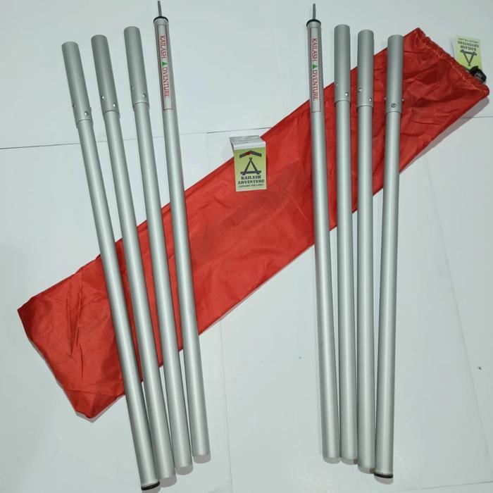 Consina - Tiang Flysheet Aluminum Kailash Adventure 210Cm (Baca Deskripsi)